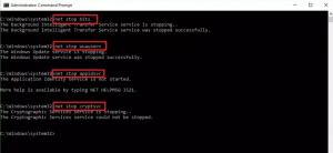 Arrêtez service update Arrêtez service update