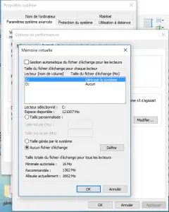 déplacer pagefilesys déplacer pagefilesys
