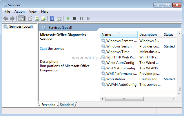 Microsoft update service