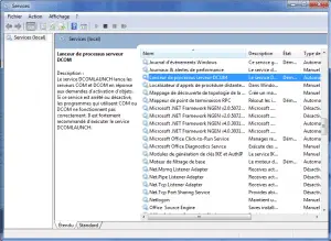   Lanceur de processus serveur DCOM