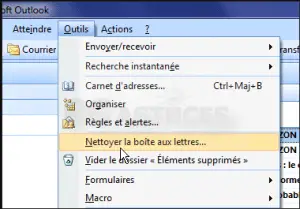 Nettoyer boîtes aux lettres Outlook Nettoyer boîtes aux lettres Outlook