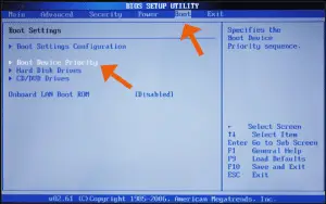 disque dur au démarrage Bios disque dur au démarrage Bios