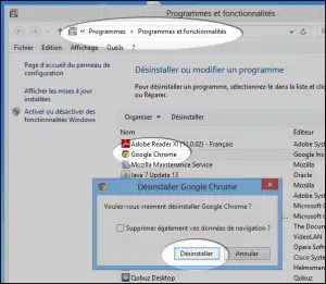 désinstaller google chrome désinstaller google chrome