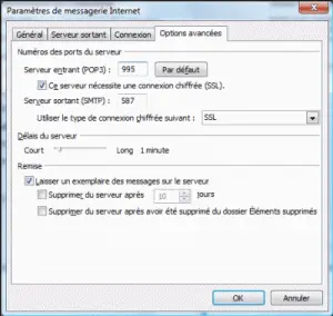 reparer outlook express 6