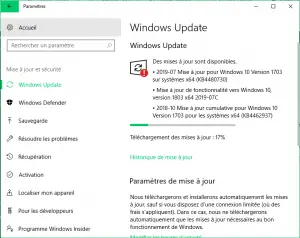 Windows update