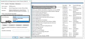 Désactiver Service Partage réseau du Lecteur Windows Media Désactiver Service Partage réseau du Lecteur Windows Media