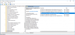 Désactiver Windows Store via l'éditeur de stratégie de groupe locale Désactiver Windows Store via l'éditeur de stratégie de groupe locale