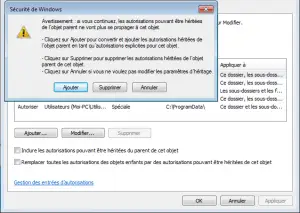 Paramètres de sécurité avancés Paramètres de sécurité avancés