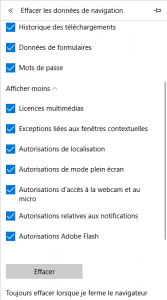 Réinitialiser les paramètres de Microsoft Edge Réinitialiser les paramètres de Microsoft Edge