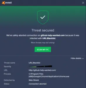 Blacklist URL Blacklist URL
