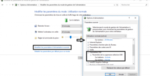 Désactiver les paramètres de la suspension sélective USB Désactiver les paramètres de la suspension sélective USB