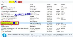 Désinstaller Skype Désinstaller Skype