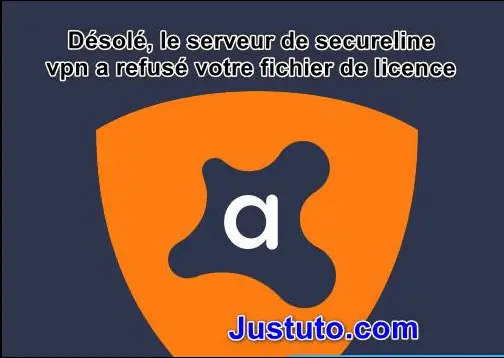 avast secureline vpn server has refused your license file