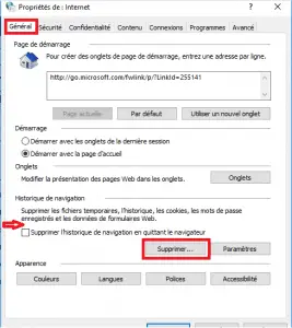Supprimer les fichiers temporaire, l'historique, les cookies, les mots de passe enregistrés et les données de formulaire Web Supprimer les fichiers temporaire, l'historique, les cookies, les mots de passe enregistrés et les données de formulaire Web