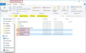 Dossier SoftwareDistribution 