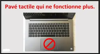 touchpad ne fonctionne plus