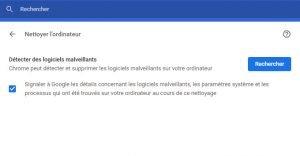 Détecter des logiciels malveillants par Google Chrome Détecter des logiciels malveillants par Google Chrome