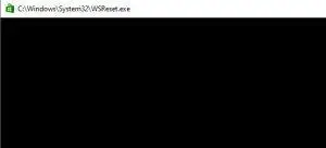 Exécuter WSReset en tant qu'administrateur Exécuter WSReset en tant qu'administrateur