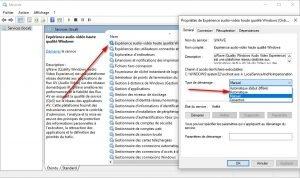 Exécuter le service xpérience audio-vidéo haute qualité Windows automatiquement Exécuter le service xpérience audio-vidéo haute qualité Windows automatiquement