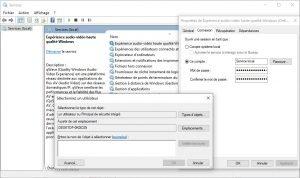 Propriétés du service expérience audio-vidéo haute qualité Windows Propriétés du service expérience audio-vidéo haute qualité Windows