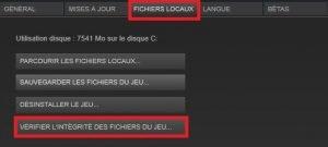 Réparer les fichiers corrompus Réparer les fichiers corrompus