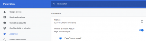 Afficher le bouton Accueil Page nouvel onglet Sur Chrome 