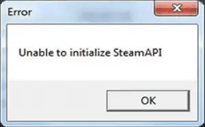 L'erreur "Unable to Initialize Steam API"