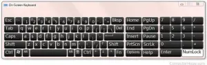 Utiliser un clavier visuel