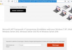 Télécharger la dernière version de Microsoft .NET Framework