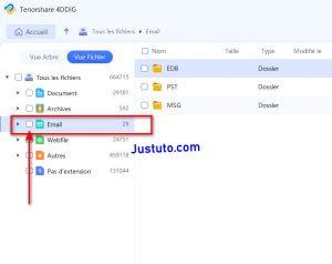 Récupérer les e-mails supprimés de Gmail avec 4DDiG