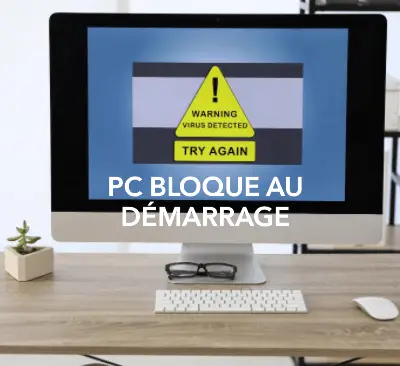 Pc bloque au démarrage